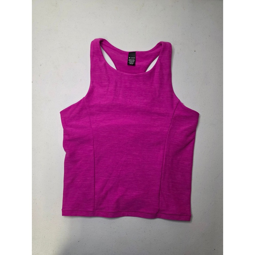 Victoria's Secret On Point Racerback Tank Top Magenta Pink Small Activewear